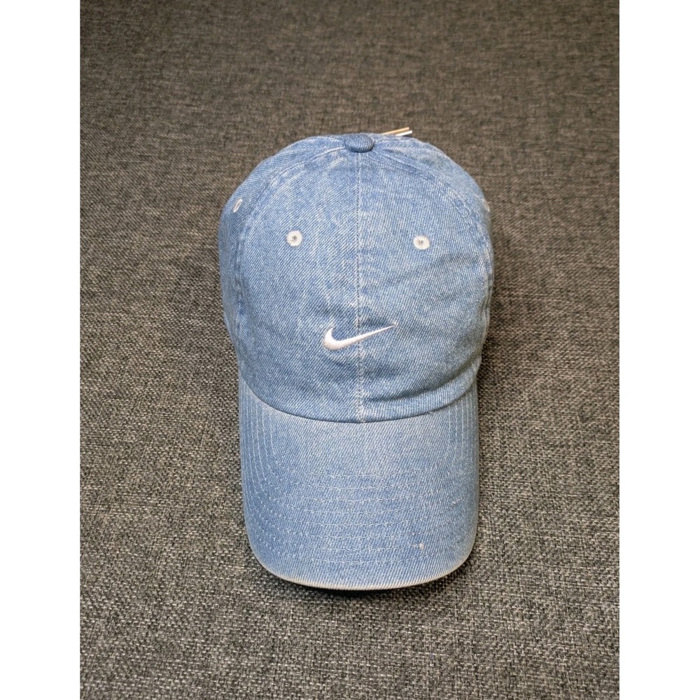 Nike Denim Styler Hat Club Cap HF0383-429 Blue Unisex Adult Size S/M Adjustable